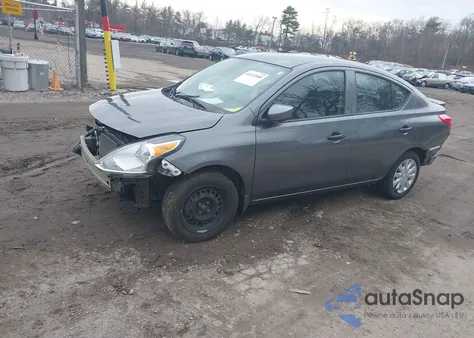 2018 Nissan Versa 1.6 S+ from USA, damaged, VIN 3N1CN7AP8JL881055